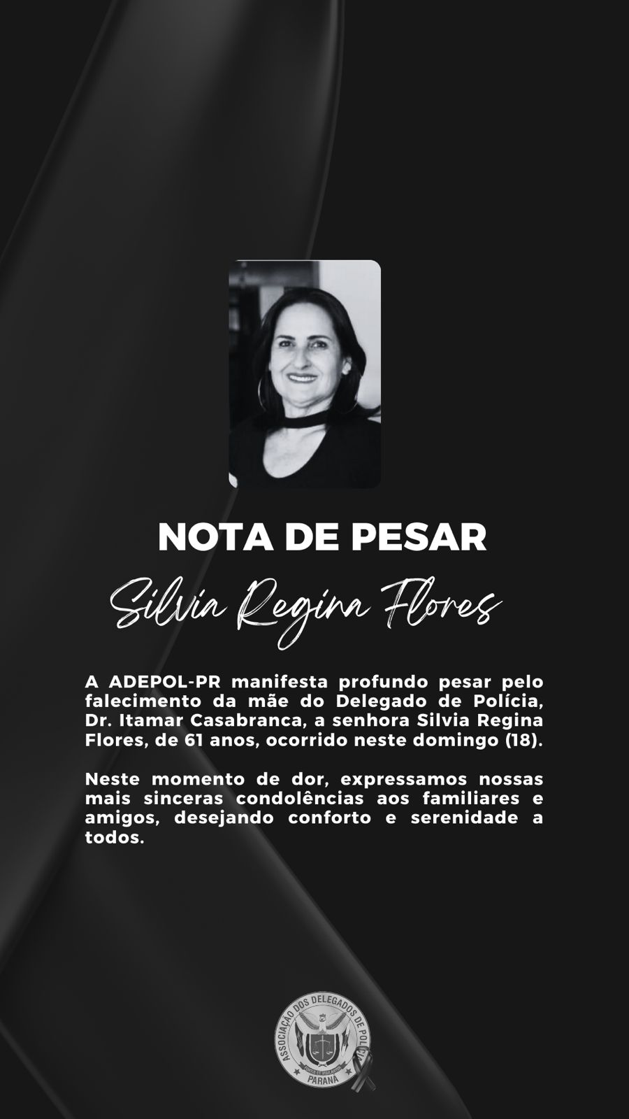 Senhora Silvia Regina Flores