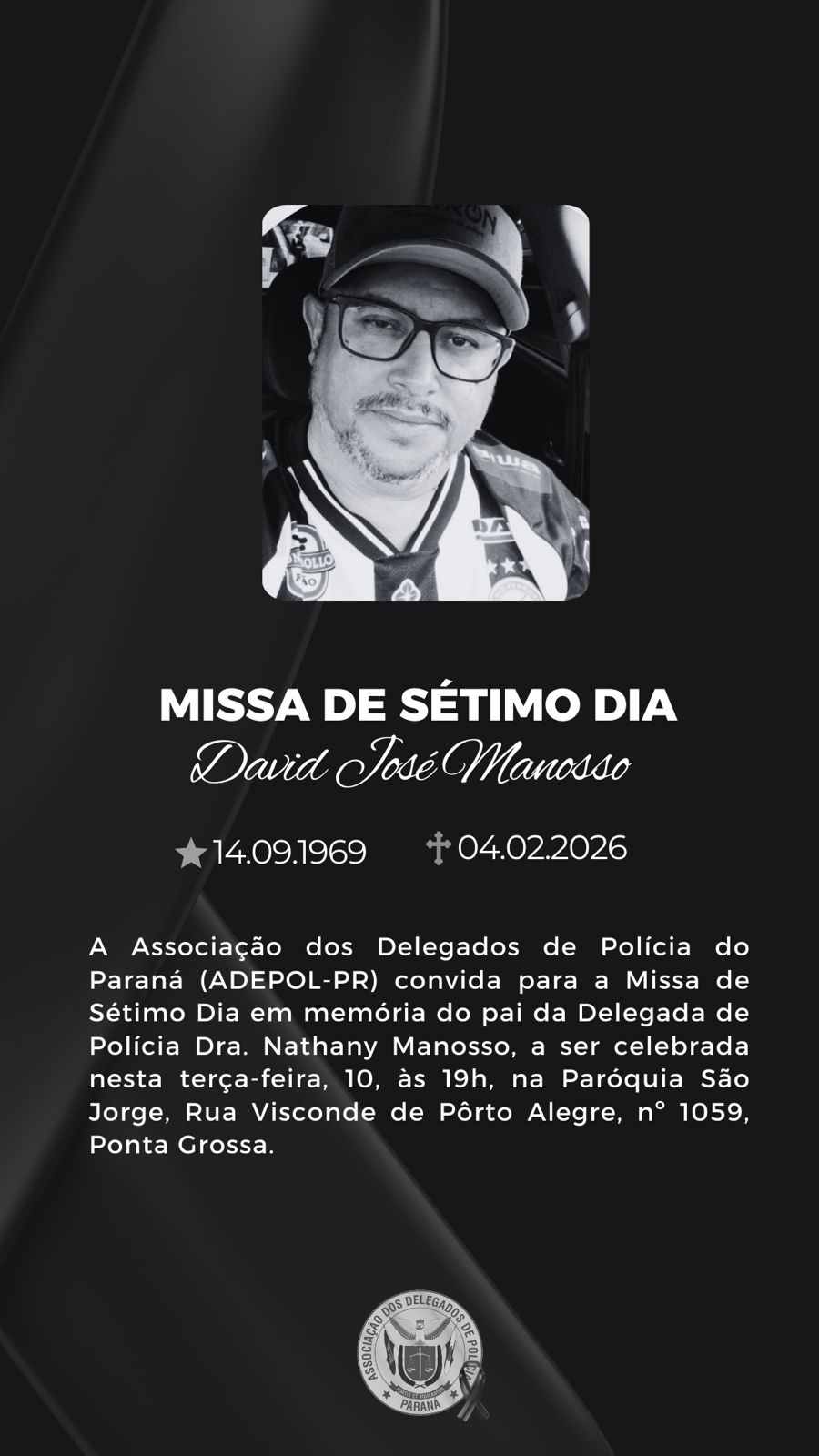 Missa de sétimo dia- David José Manosso